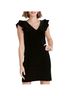 Draper James 92% Polyester 8% Spandex 100% Polyester Black Cocktail Dress Size 2 - photo 1