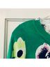 J.Crew Factory Store 100% Cotton Floral Green Multi Color Pullover Sweater Size S - photo 4
