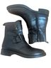 Emanuele Crasto 100% Leather Black Boots Size EU 40 - photo 1