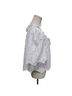 Rhode 100% Cotton White Short Sleeve Blouse Size XL - photo 5