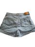 American Eagle Outfitters Stripes Blue Denim Shorts Size 8 - photo 3