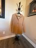 Larry Levine 70% Wool 20% Nylon 10% Cashmere 100% Polyester Solid Tan Coat Size 12 - photo 5