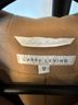 Larry Levine 70% Wool 20% Nylon 10% Cashmere 100% Polyester Solid Tan Coat Size 12 - photo 3