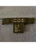 Cos Color Block Black Blue Short Sleeve Top Size XS - photo 6