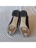 Cole Haan 100% Leather Solid Black Ankle Boots Size 9 1/2 - photo 4