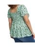 Torrid 100% Rayon Floral Short Sleeve Top Size 4X - photo 2