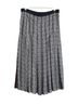 Zara 100% Polyester Houndstooth Black Red Casual Skirt Size L - photo 2