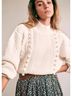 Sézane White Pullover Sweater Size XS - photo 6