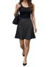 Maurices Black Gray Casual Skirt Size L - photo 2