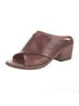 P. Monjo 100% Leather Brown Heels Size EU 36 - photo 4