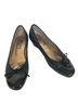 fs/ny 100% Leather Black Wedges Size 7 1/2 - photo 5