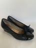 fs/ny 100% Leather Black Wedges Size 7 1/2 - photo 11