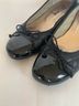 fs/ny 100% Leather Black Wedges Size 7 1/2 - photo 8