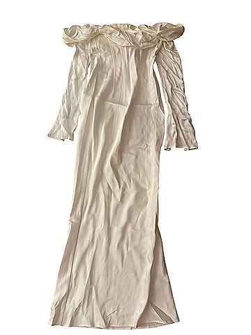 Meshki  Giselle Off-Shoulder Cowl Neck Maxi  Cocktail Dress (view 2)