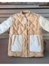 Orolay 100% Polyester 100% Polyester 100% Polyester 100% Polyester 90% Dri-release 10% Felt Checkered-gingham Tan White Jacket Size S - photo 6