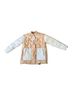 Orolay 100% Polyester 100% Polyester 100% Polyester 100% Polyester 90% Dri-release 10% Felt Checkered-gingham Tan White Jacket Size S - photo 1