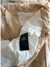 Orolay 100% Polyester 100% Polyester 100% Polyester 100% Polyester 90% Dri-release 10% Felt Checkered-gingham Tan White Jacket Size S - photo 9