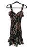 Likely 100% Polyester Floral Multi Color Cocktail Dress Size 2 - photo 1