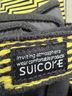 Suicoke Stripes Chevron-herringbone Yellow Black Sandals Size 9 - photo 3