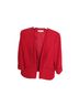 Kasper 100% Polyester Solid Red Blazer Size 18 - photo 1