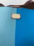 Frances Valentine 100% Leather Blue Teal Multi Color Leather Tote One size - photo 4
