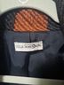 Ulla Johnson 59% Acrylic 25% Wool 16% Polyester 100% Polyester Stripes Black Orange Green Coat Size XS - photo 3