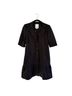 Jazmin Chebar Jeans Solid Black Blazer Size 3 - photo 1