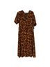 Warner Bros 100% Polyester Floral Multi Color Casual Dress Size L - photo 1