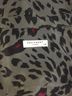 Equipment 100% Silk Animal Print Gray Red Black Long Sleeve Button-Down Shirt Size L - photo 3