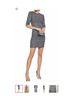 Alice + Olivia Silver Cocktail Dress Size 4 - photo 4
