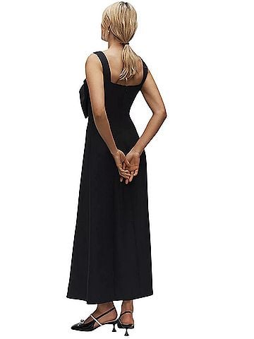 The Wolf Gang Cinta Bow Midi Cocktail Dress (view 2)