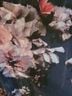SLNY 100% Polyester Floral Multi Color Blue Cocktail Dress Size 14 - photo 7