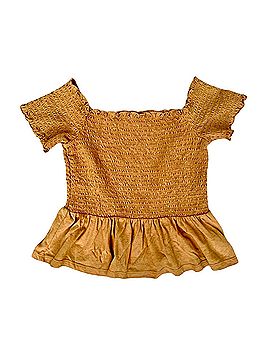 American Eagle Outfitters Short Sleeve Blouse (view 1)