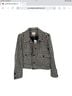 Sézane Checkered-gingham Black White Jacket Size 4 - photo 5
