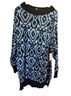 Free People Black Blue Casual Sweaters Size M - photo 1