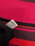 Lesley Evers Stripes Black Pink Orange Casual Dress Size S - photo 5