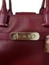Coach 100% Leather Red Burgundy Leather Tote One size - photo 8