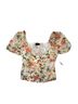 1.State 100% Polyester Floral Multi Color Short Sleeve Top Size XS - photo 1