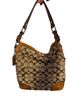Coach Print Brown Shoulder Bag One size - photo 1