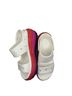 Crocs White Pink Purple Sandals Size 11 - photo 1