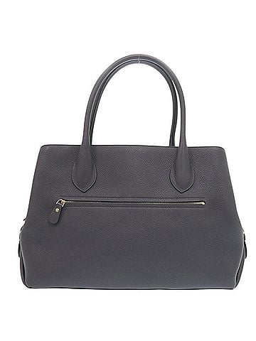 Salvatore Ferragamo Salvatore Ferragamo Leather Grey Tote Bag 0194 (view 2)