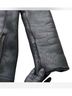 Leader 100% Lambskin Solid Black Coat Size 6 - photo 7