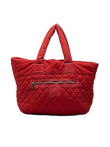 Chanel Medium Quilted Nylon Coco Cocoon Tote (view 1)