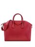 Givenchy 100% Leather Red Antigona Bag Glazed Leather Medium One size - photo 1