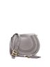 Chloé 100% Leather Gray Marcie Saddle Bag Leather Medium One size - photo 1
