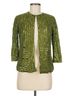 Naeem Khan Chevron-herringbone Green Jacket Size M - photo 1
