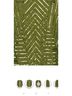 Naeem Khan Chevron-herringbone Green Jacket Size M - photo 9