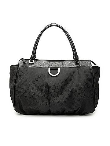 Gucci Large GG Nylon Abbey D Ring Tote (view 1)