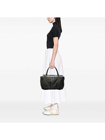 Gucci Large GG Nylon Abbey D Ring Tote (view 2)