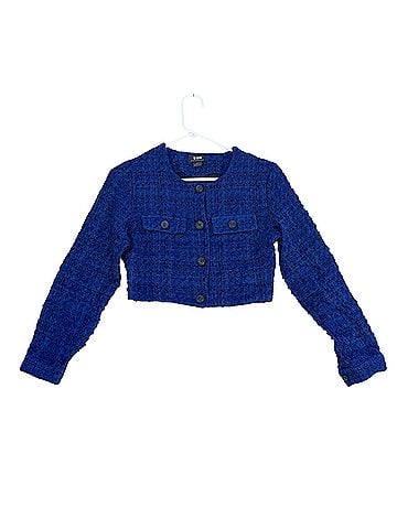 Maeve Maeve Textured Crop Jacket (view 1)